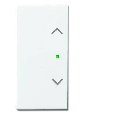 Busch-Jaeger 2fach Abdeckung free@home Verkehrsweiß, Weiß 2CKA006220A0055 1 St.