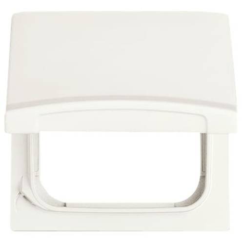 Busch-Jaeger Abdeckung Allwetter 44 (IP44) Perlweiß, Creme-Weiß 2CKA001710A2272 1 St.