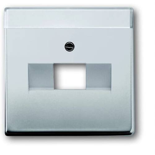 Busch-Jaeger Abdeckung UAE-/IAE-/ISDN-Steckdose Edelstahl 2CKA001710A3763 1 St.
