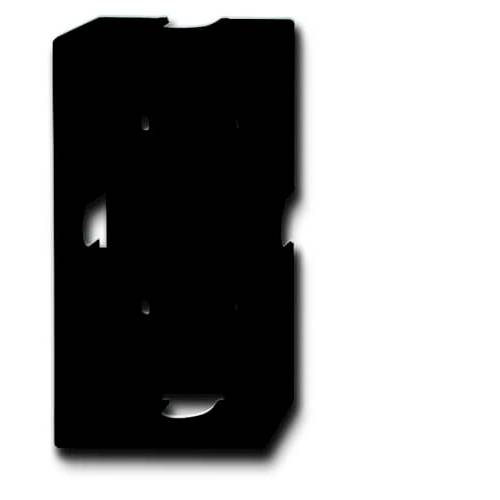 Busch-Jaeger 2fach Aufputzgehäuse Schwarz-Grau, Anthrazit 2CKA001799A0900 1 St.