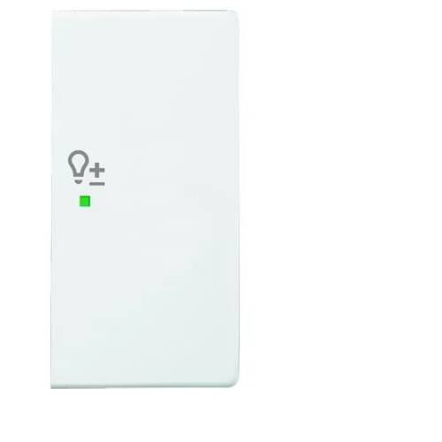 Busch-Jaeger 2fach Abdeckung free@home Verkehrsweiß, Weiß 2CKA006220A0255 1 St.