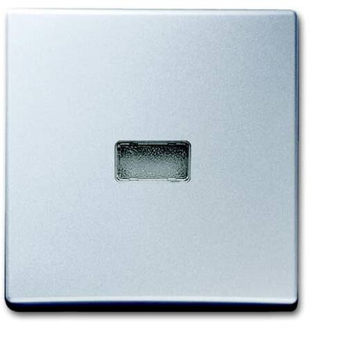 Busch-Jaeger Abdeckung Taster Allwetter 44 (IP44) Weißaluminium (RAL 9006), Aluminium 2CKA001731A1965 1 St.