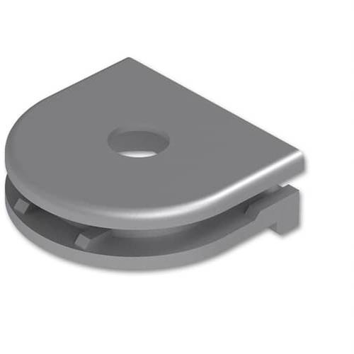 ABB 2088-83 Kabeleinführung Weißaluminium (RAL 9006), Aluminium 1 St.