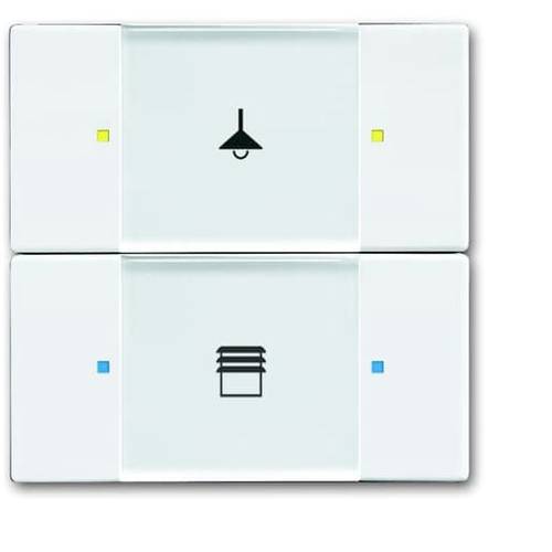 Busch-Jaeger 6126/02-84 2CKA006116A0186 Eingangsmodul Weiß, Verkehrsweiß 1 St.