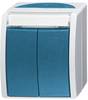Busch-Jaeger Taster 2621 WN-53-205-101 ocean 2Schliesser