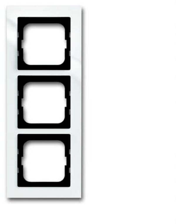 Abdeckrahmen 3-fach     1723-284/11 Busch-axcent flat