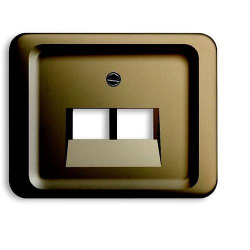 Busch-Jaeger Abdeckung UAE-/IAE-/ISDN-Steckdose Bronze 2CKA001753A8493 1 St.