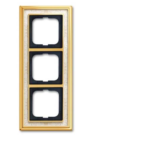 Busch-Jaeger 3fach Rahmen Rahmen Dynasty Gold 2CKA001754A4645 1 St.