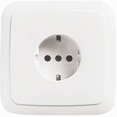 ABB 2CKA002011A3132 Schutzkontakt-Steckdose IP20 Weiß, Reinweiß (RAL 9010)
