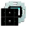 Busch-Jaeger 6126/01-885 2CKA006116A0182 Eingangsmodul beschriftbar (L x B x H) 181 x 80 x 69 cm Tiefschwarz (RAL 9005), Schwarz 1 St. Piece