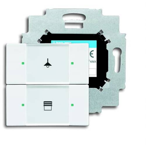 Busch-Jaeger 6126/01-84 2CKA006116A0173 Eingangsmodul Verkehrsweiß, Weiß 1 St.