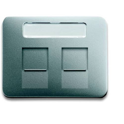 Busch-Jaeger Abdeckung Modular-Jack-Einsatz Titan 2CKA001710A3344 1 St.