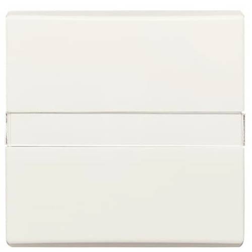 Thumbnail - Busch-Jaeger Abdeckung Ausschalter, Wechselschalter, Kreuzschalter, Taster Allwetter 44 (IP44) Perlweiß, Creme-Weiß 2CKA...