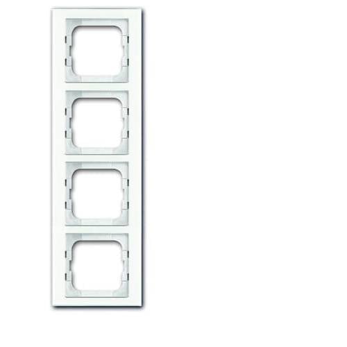 Busch-Jaeger 4fach Rahmen Rahmen Weiß 2CKA001754A4440 1 St.