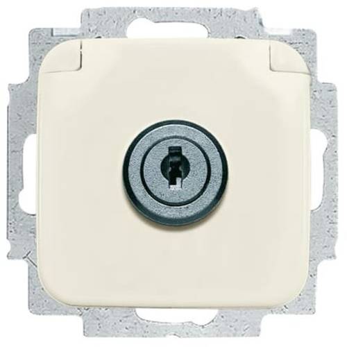 ABB 2CKA002018A1222 Geräteeinsatz IP20 Perlweiß, Creme-Weiß