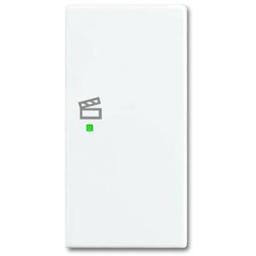 Busch-Jaeger 2fach Abdeckung Symbolwippe Szene free@home Weiß, Reinweiß (RAL 9010) 2CKA006220A0366 1 St.