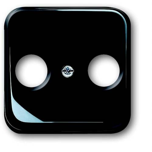 Busch-Jaeger Abdeckung SAT-Steckdose Tiefschwarz (RAL 9005), Schwarz 2CKA001724A1200 1 St.