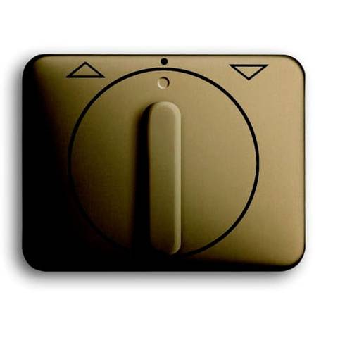 Busch-Jaeger Abdeckung Jalousie-Schalter, Jalousie-Schalter/-Taster Alpha Nea, Alpha exclusiv Bronze 2CKA001753A1175 1 S...