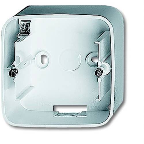 Busch-Jaeger 1fach Aufputzgehäuse Reinweiß (RAL 9010), Weiß 2CKA001799A0295 1 St.