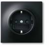 1St. BJ 20 EUC-775 Steckdose Steckdose schwarz matt