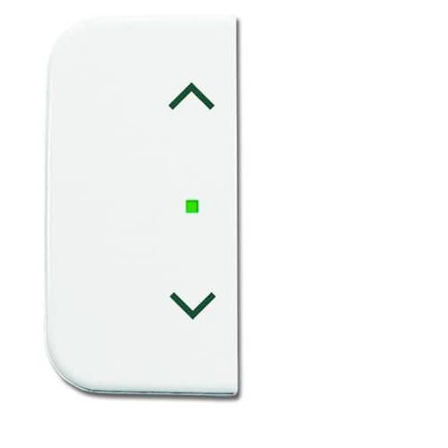 Busch-Jaeger 2fach Abdeckung free@home Reinweiß (RAL 9010), Weiß 2CKA006220A0092 1 St.