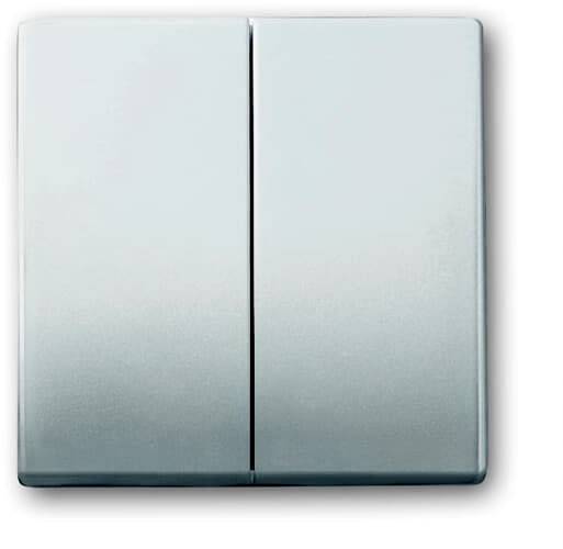 Busch-Jaeger Abdeckung Serientaster Edelstahl 2CKA001751A2962 1 St.