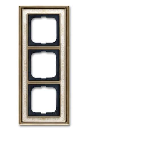 Busch-Jaeger 3fach Rahmen Rahmen Messing 2CKA001754A4665 1 St.