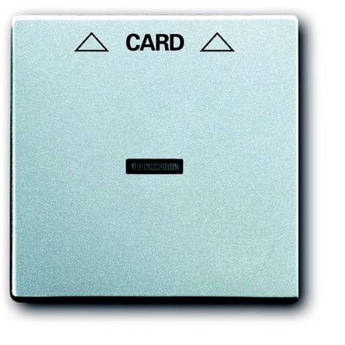 Busch-Jaeger Abdeckung Cardschalter Future Linear Aluminium, Weißaluminium (RAL 9006) 2CKA001710A3670 1 St.