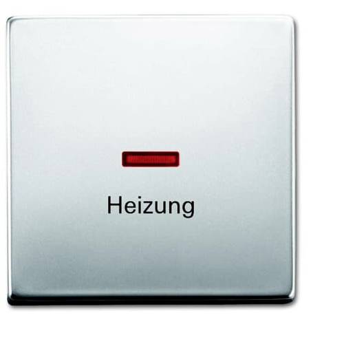 Busch-Jaeger Abdeckung Heizungs-Notschalter Pur Edelstahl Edelstahl 2CKA001751A2963 1 St.