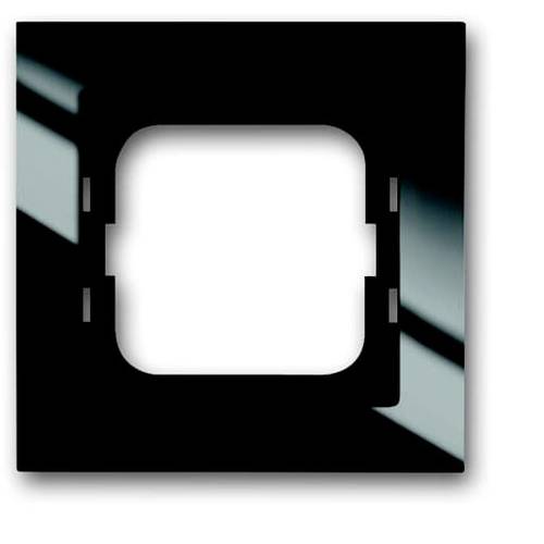 Busch-Jaeger 1fach Rahmen Rahmen Tiefschwarz (RAL 9005), Schwarz 2CKA001754A4409 1 St.