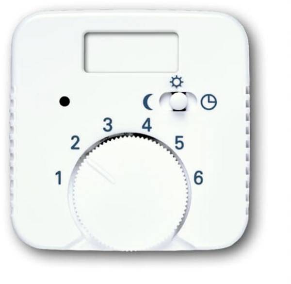 Busch-Jaeger  Abdeckung Temperaturregler  Reflex SI Reinweiß (RAL 9010), Weiß 2CKA001710A3710  1 St.