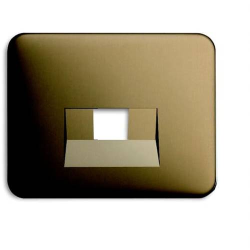 Busch-Jaeger Abdeckung UAE-/IAE-/ISDN-Steckdose Bronze 2CKA001753A8428 1 St.