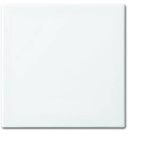 Busch-Jaeger Abdeckung Ausschalter, Wechselschalter, Kreuzschalter, Taster Reinweiß (RAL 9010), Weiß 2CKA001434A0662 1 S...