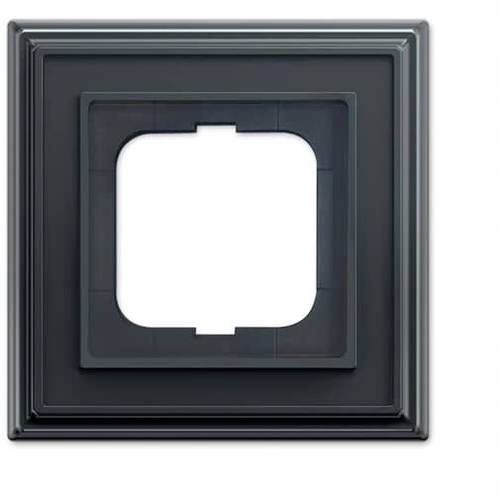 Busch-Jaeger 1fach Rahmen Rahmen Schwarz-Grau, Anthrazit 2CKA001754A4678 1 St.