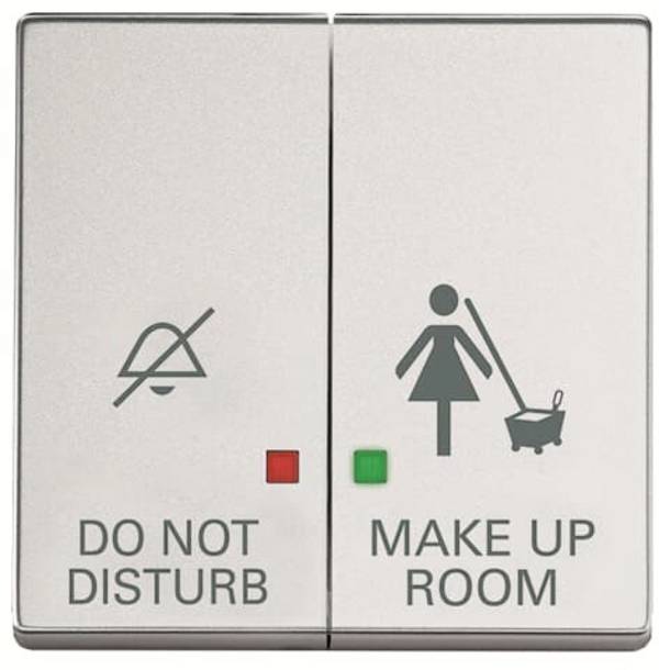 Busch-Jaeger  Abdeckung Taster   Weißaluminium (RAL 9006), Aluminium 2CKA001751A3210  1 St.