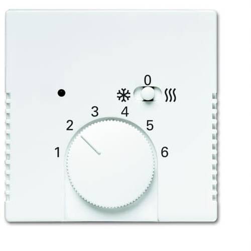 Busch-Jaeger Abdeckung Temperaturregler Future Linear Verkehrsweiß, Weiß 2CKA001710A4049 1 St.