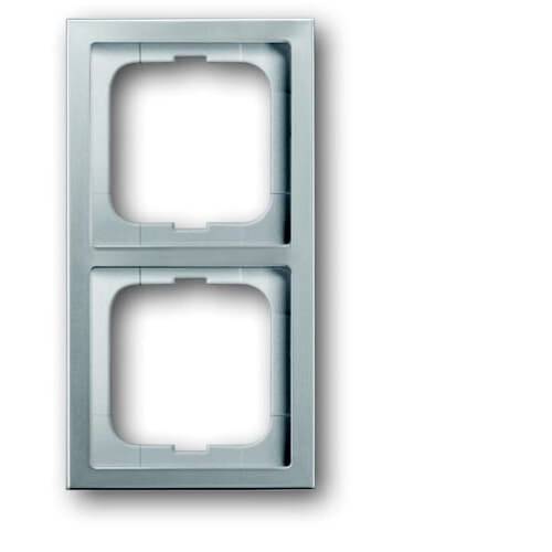 Busch-Jaeger 2fach Rahmen Rahmen Edelstahl 2CKA001754A4318 1 St.