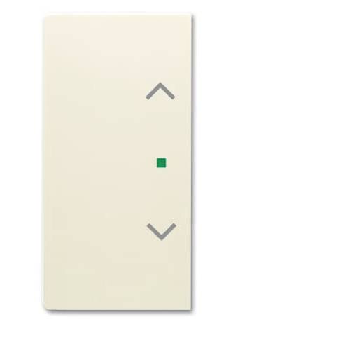 Busch-Jaeger 2fach Abdeckung free@home Perlweiß, Creme-Weiß 2CKA006220A0403 1 St.