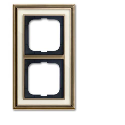 Busch-Jaeger 2fach Rahmen Rahmen Messing 2CKA001754A4654 1 St.