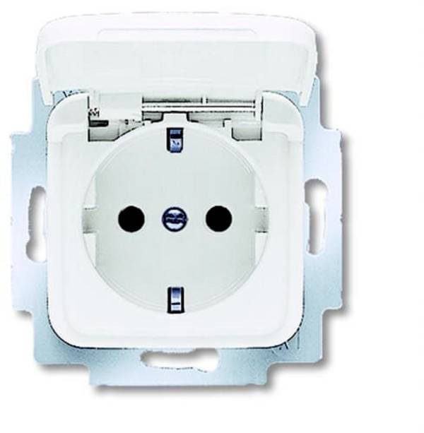 ABB 2CKA002013A5314  Geräteeinsatz  erhöhter Berührungsschutz IP20 Reinweiß (RAL 9010), Weiß
