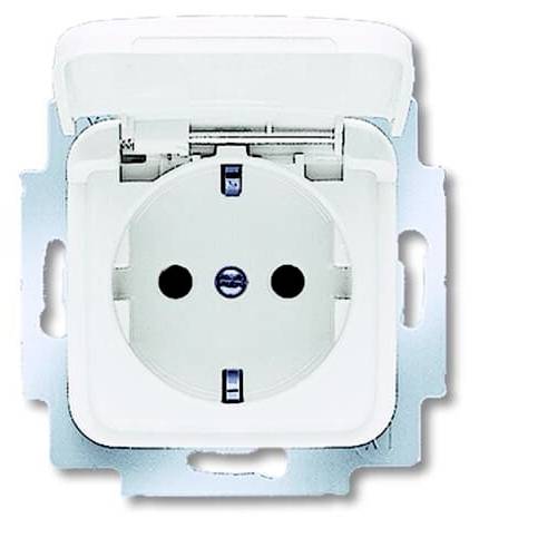 ABB 2CKA002013A5314 Geräteeinsatz IP20 Reinweiß (RAL 9010), Weiß