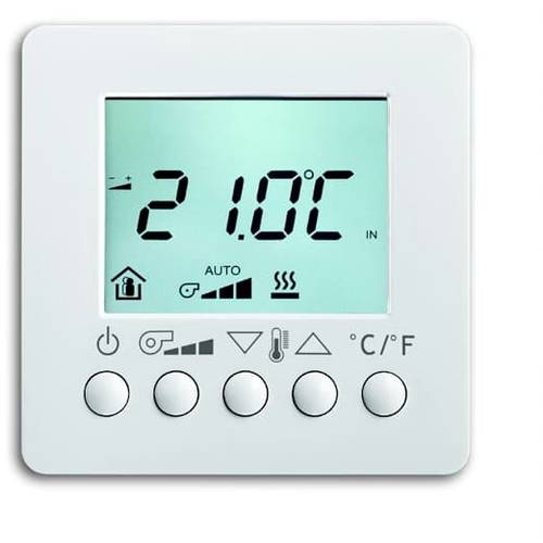 Busch-Jaeger Einsatz Temperaturregler Verkehrsweiß, Weiß 2CKA006138A0002 1 St.