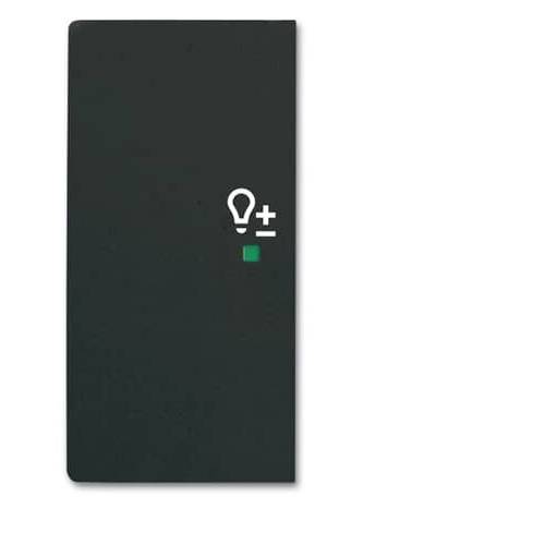 Busch-Jaeger 2fach Abdeckung Carat, free@home, Future Linear Schwarz, Tiefschwarz (RAL 9005) 2CKA006220A0507 1 St.