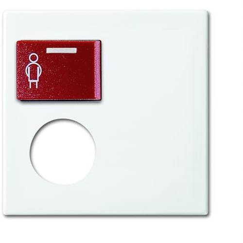 Busch-Jaeger Abdeckung Weiß, Reinweiß (RAL 9010) 2CKA001724A4346 1 St.