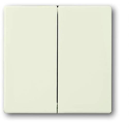 Busch-Jaeger Abdeckung Serientaster Perlweiß, Creme-Weiß 2CKA001751A2744 1 St.