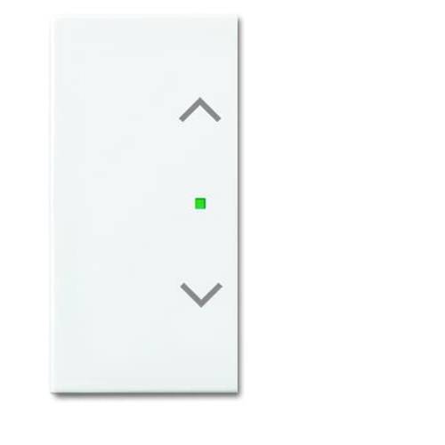 Busch-Jaeger 2fach Abdeckung free@home Reinweiß (RAL 9010), Weiß 2CKA006220A0362 1 St.