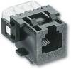 ABB 210 Modular-Jack-Buchse 2CKA000225A0078 Silber 1 St.