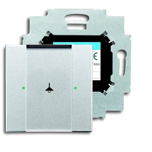 Thumbnail - Busch-Jaeger 6125/01-83 2CKA006115A0181 Eingangsmodul Aluminium, Weißaluminium (RAL 9006) 1 St.