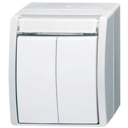 ABB 2CKA001484A0379 Taster IP44 Alpinweiß