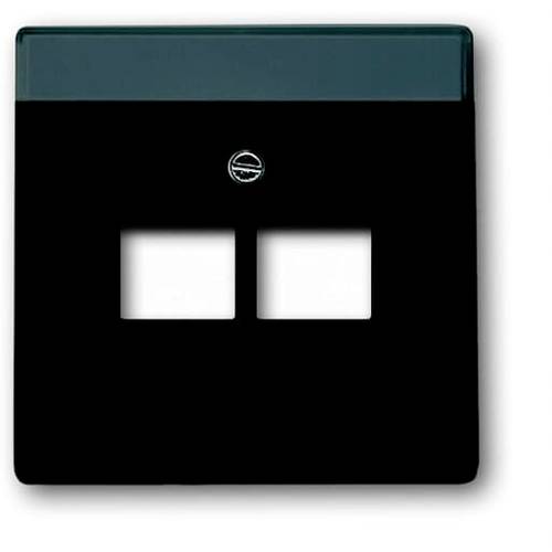 Thumbnail - Busch-Jaeger Abdeckung UAE-/IAE-/ISDN-Steckdose Tiefschwarz (RAL 9005), Schwarz 2CKA001710A3911 1 St.